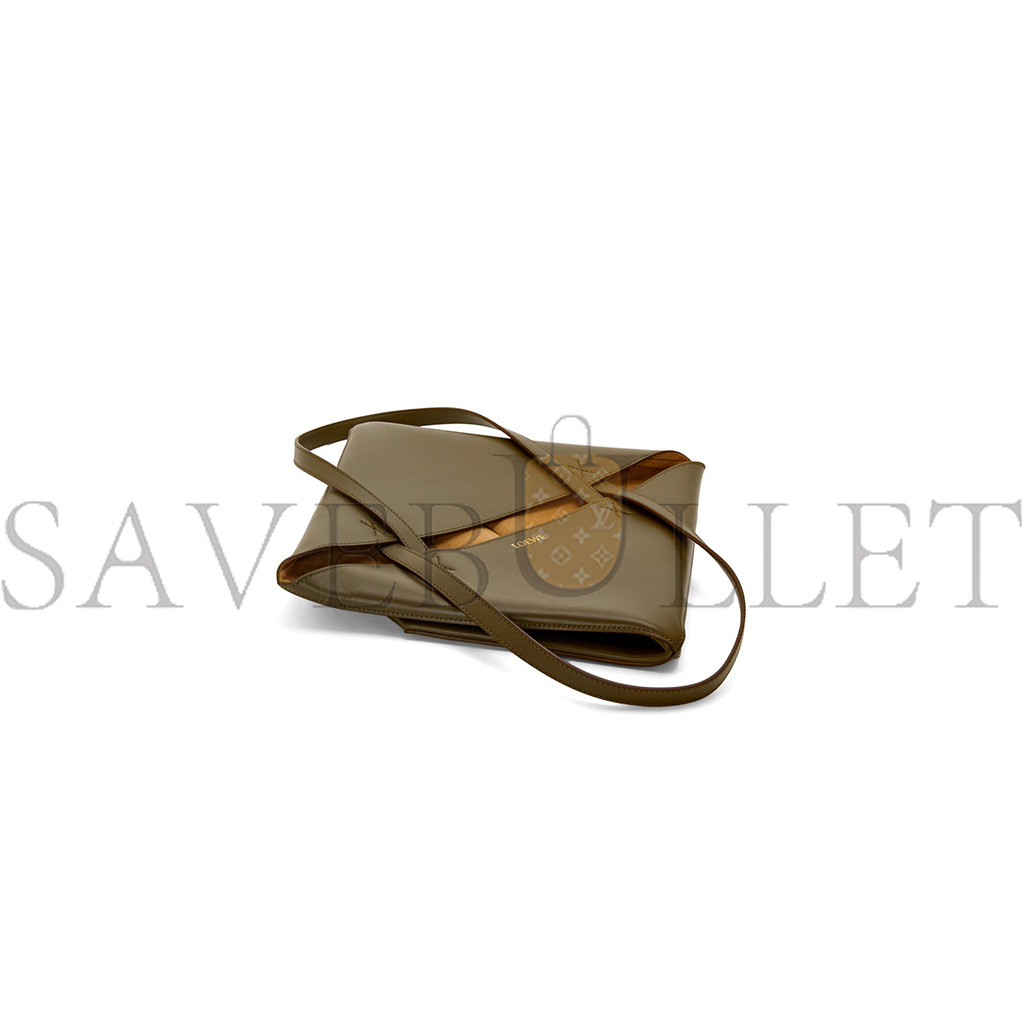 l*ew* medium puzzle fold tote in shiny calfskin a657g50x01 (31.5*25.5*14.5cm)